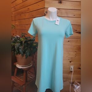 Eileen Fisher NWT Crew Neck  Dress MSRP $168 Large Petite